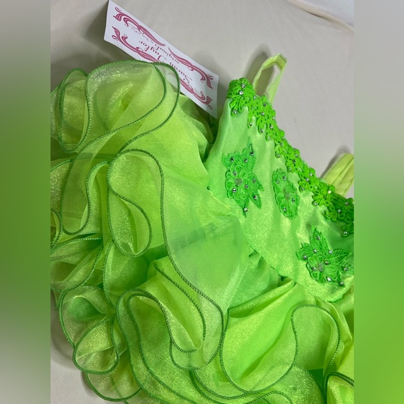 Little girls dress/ pageant dress/ cupcake skirt - Picture 4 of 8